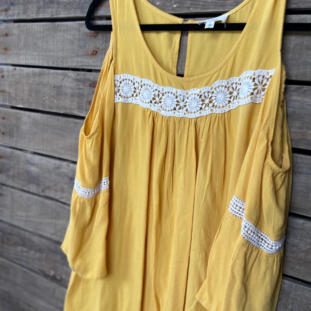 Flowy shift tunic or mini dress